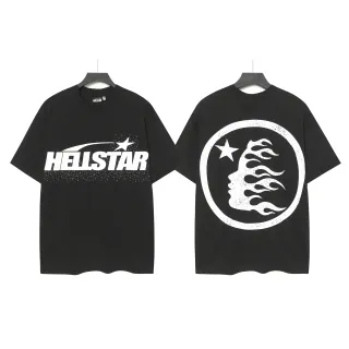 Hellstar Graphic Print Oversized Black T-Shirt