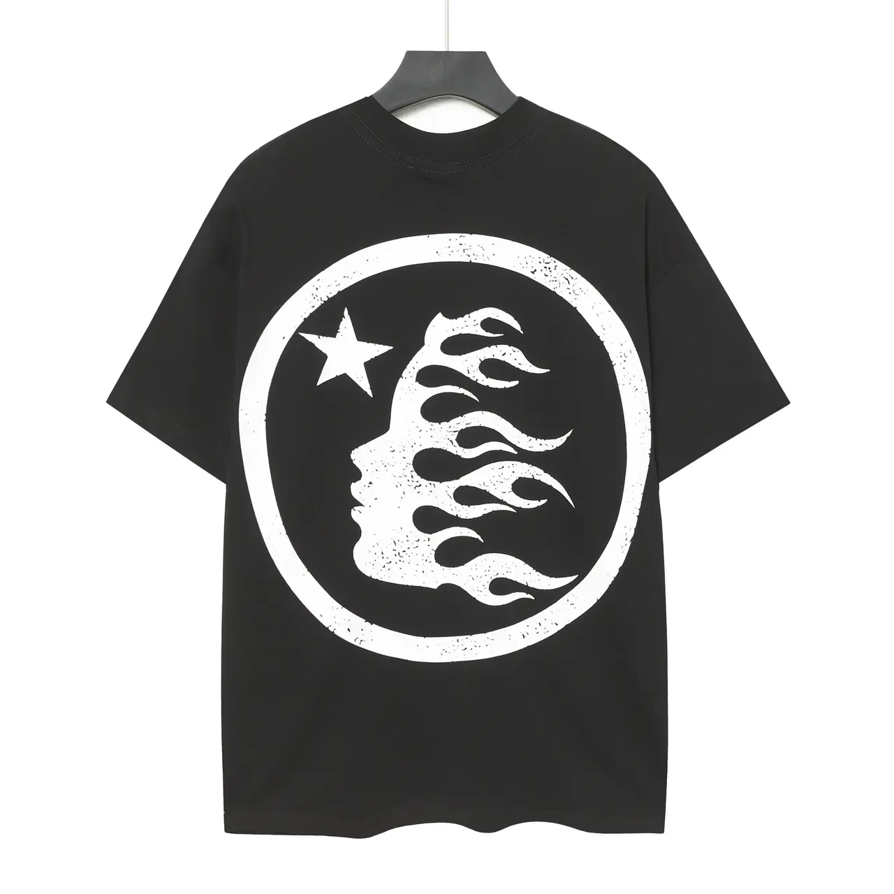 Hellstar Graphic Print Oversized Black T-Shirt 3