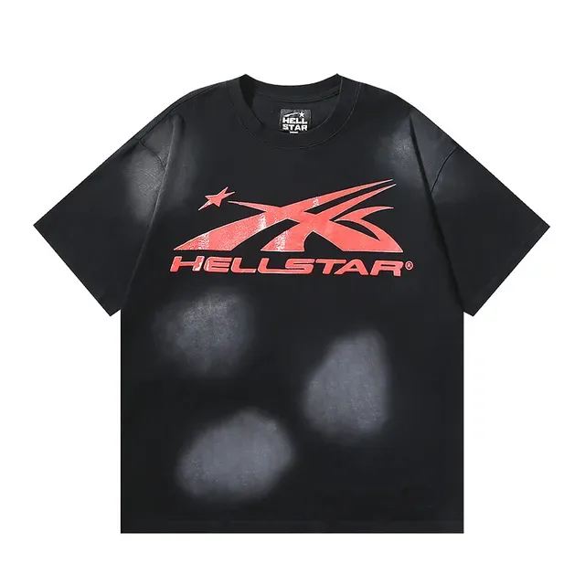 Hellstar 图案印花宽松T恤 5