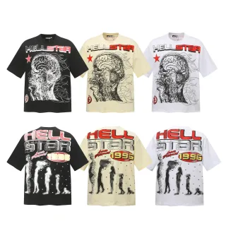 Hellstar Graphic Print Oversized T-Shirt