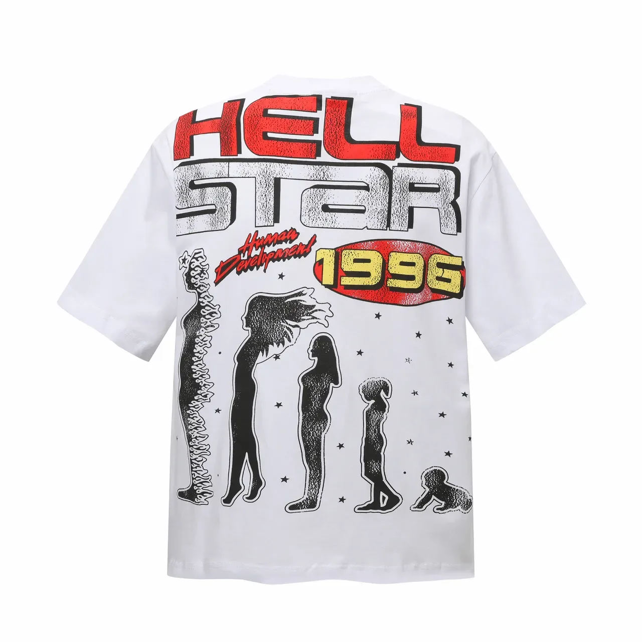 Hellstar图案印花宽松T恤 3