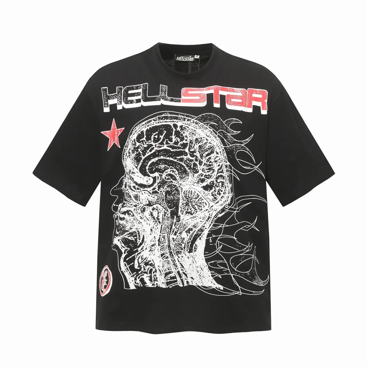 Hellstar图案印花宽松T恤 4