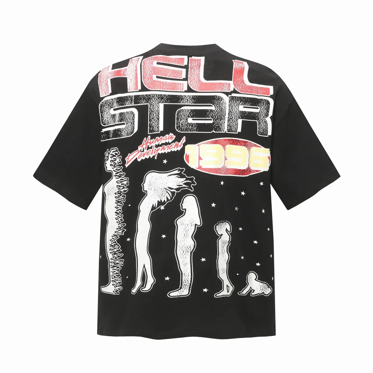 Hellstar图案印花宽松T恤 5