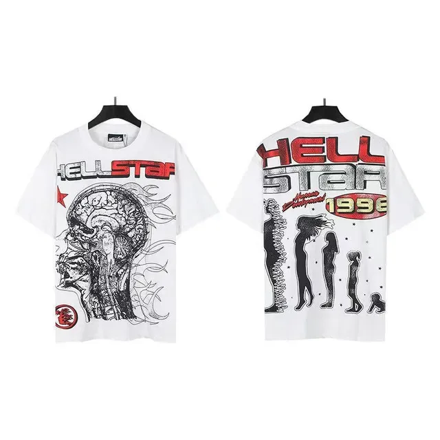 Hellstar图案印花宽松T恤 11