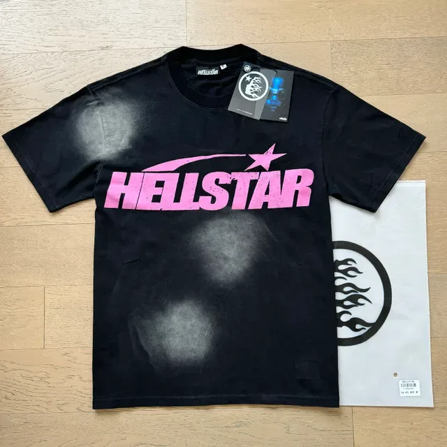 Hellstar Oversized Distressed Pink Graphic T-Shirt 4
