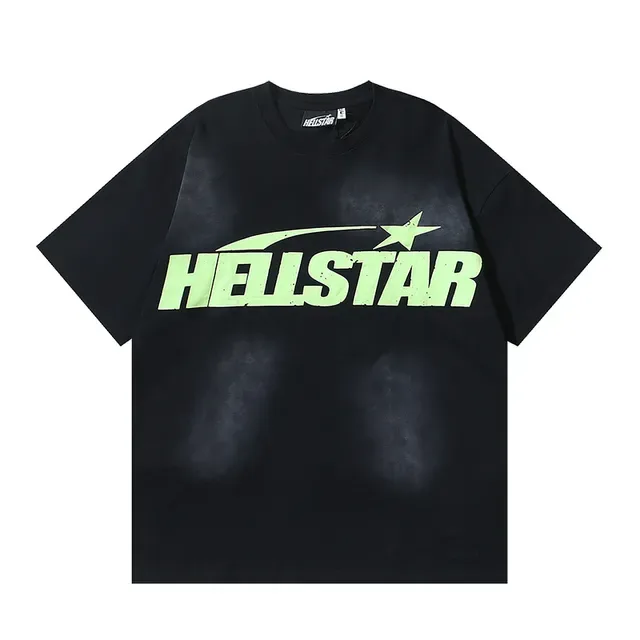 Hellstar Oversized Graphic Print Black T-Shirt 2