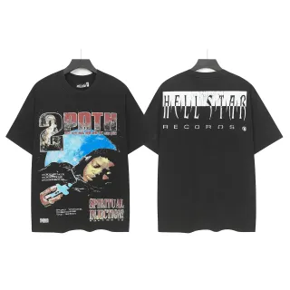 Hellstar Spiritual Injection Graphic Oversized T-Shirt