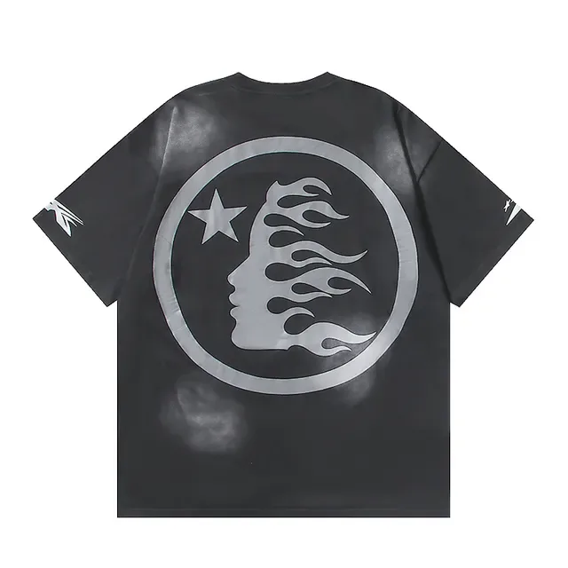 T-shirt graphique sport oversize noir Hellstar 3