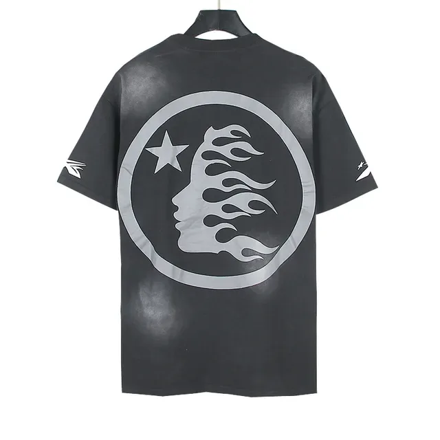 T-shirt graphique sport oversize noir Hellstar 6