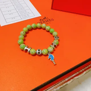 Hermès H Collection সবুজ নীল মণি দিয়ে তৈরি ব্রেসলেট