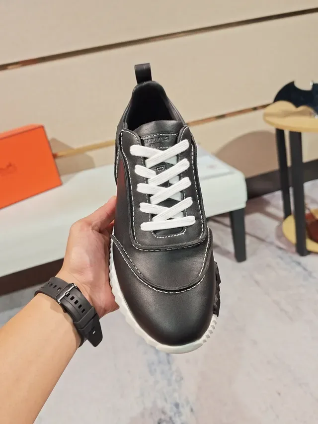 Hermès H Sneaker 黑白生活鞋 6