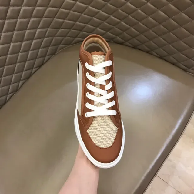 Hermès sneakers lifestyle en matériaux mixtes à tige haute 5