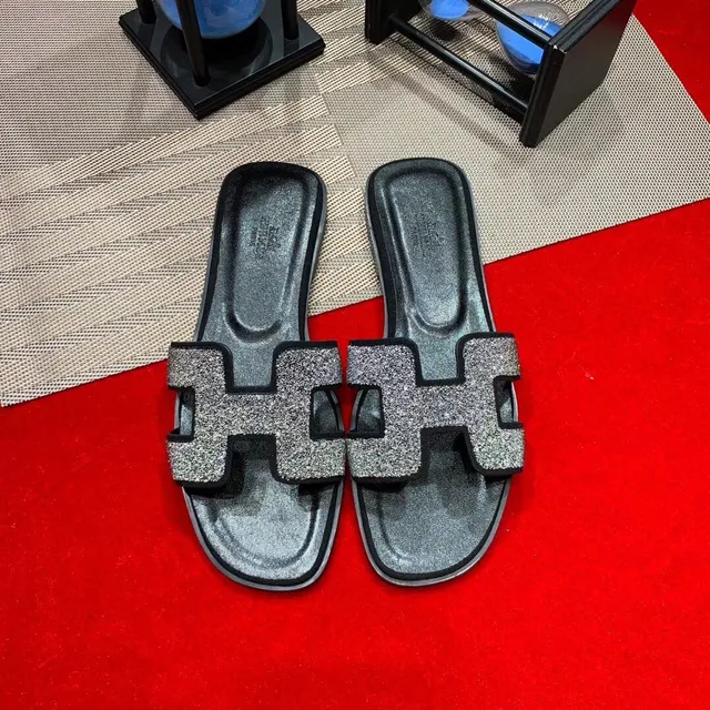 هيرميس أوران زلقان لامع فضي H-Strap 2