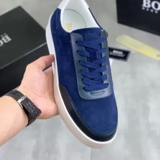 Hugo Boss Navy Daim Lifestyle Sneakers