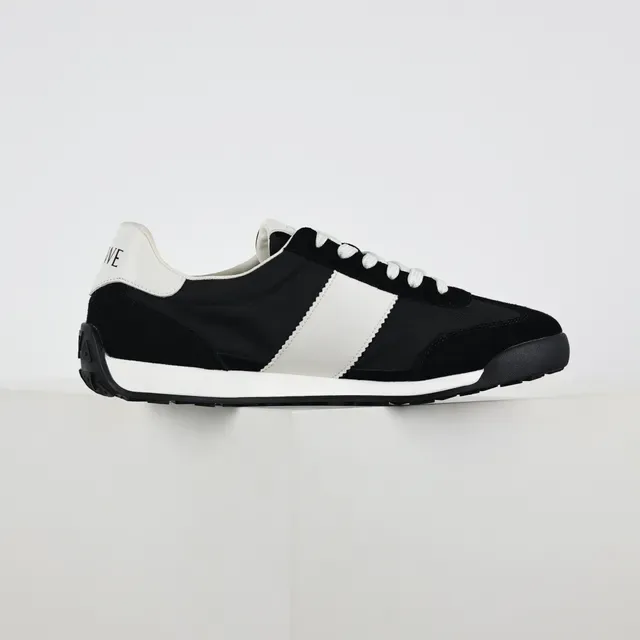 Loewe Flow Runner Preto e Branco Lifestyle Sneakers 7