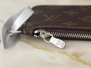 Louis Vuitton বাদামী সাদা মোনোগ্রাম ক্যানভাস চাঁদি টোন হার্ডওয়্যার বাকেট ব্যাগ 4