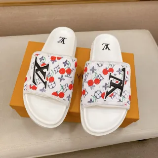 Louis Vuitton Cherry Print 拖鞋