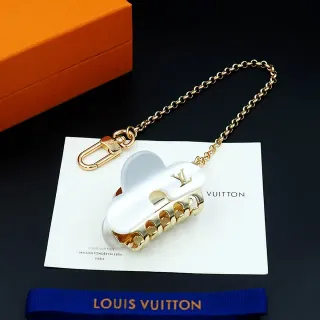 Louis Vuitton Cloud Clip White Gold Pearlescent Resin Crossbody Bag