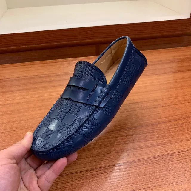 Louis Vuitton Damier Cobalt লোফার নেভি ব্লু লোফার 2
