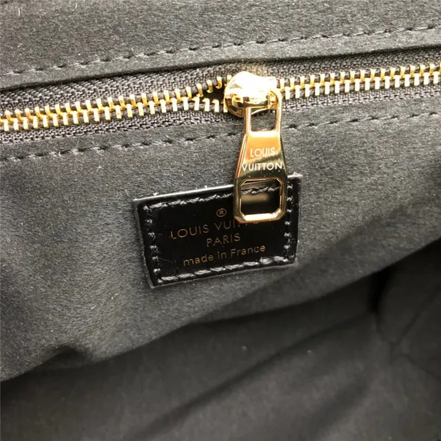 Louis Vuitton Dauphine বাদামী মোনোগ্রাম ক্যানভাস এবং কালো চামড়ার টোট ব্যাগ 2