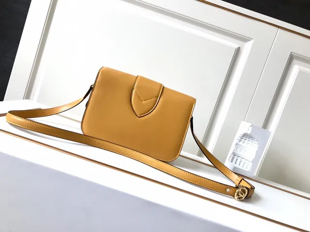 Louis Vuitton Dauphine ট্যান স্মুথ চামড়ার মেসেঞ্জার ব্যাগ 3