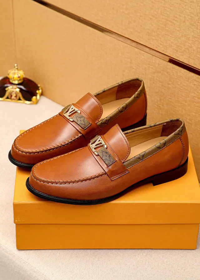 Louis Vuitton Mocassim Couro Tan Cinto Monograma Mocassins 2