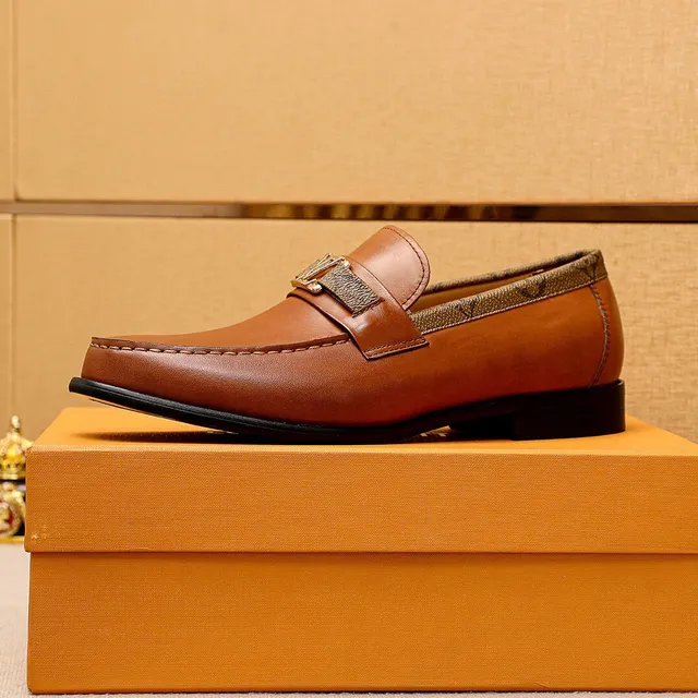 Louis Vuitton Mocassim Couro Tan Cinto Monograma Mocassins 4