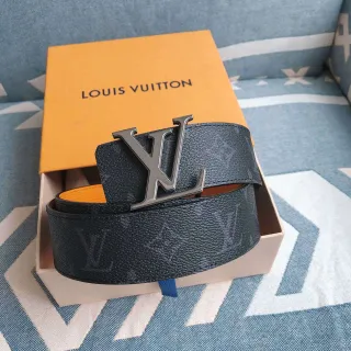 Louis Vuitton LV Initiales Monogram চামড়ার বেল্ট