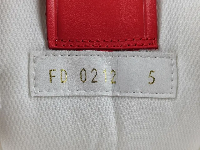 Louis Vuitton LV Trainer Red White Layered Upper Monogram-Printed Leather Lifestyle Sneakers 15