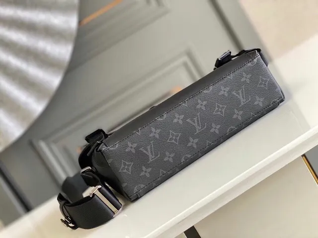 Louis Vuitton Monogram Toile et Cuir Lisse Sac Messager 3