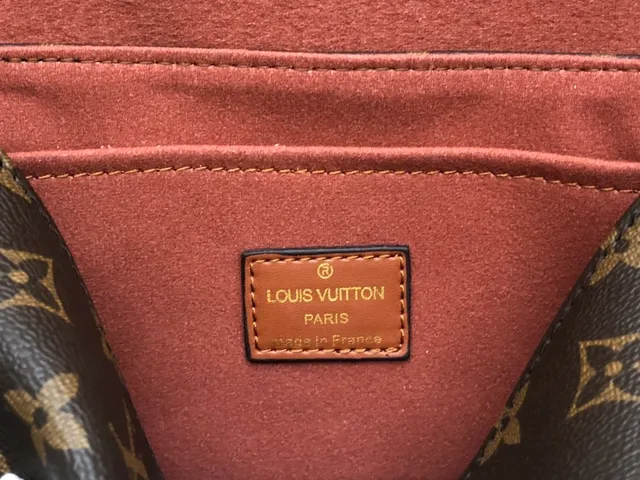 Louis Vuitton Monogram Canvas and Tan Leather Top-Handle Handbag 4