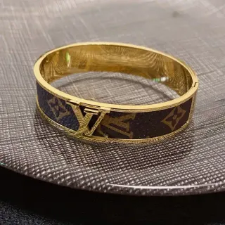 سوار Louis Vuitton Monogram Canvas Hinged