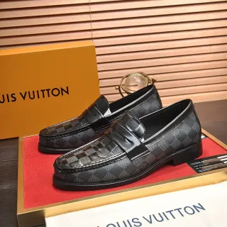 Mocassins Louis Vuitton Monogram Canvas Alça Patent