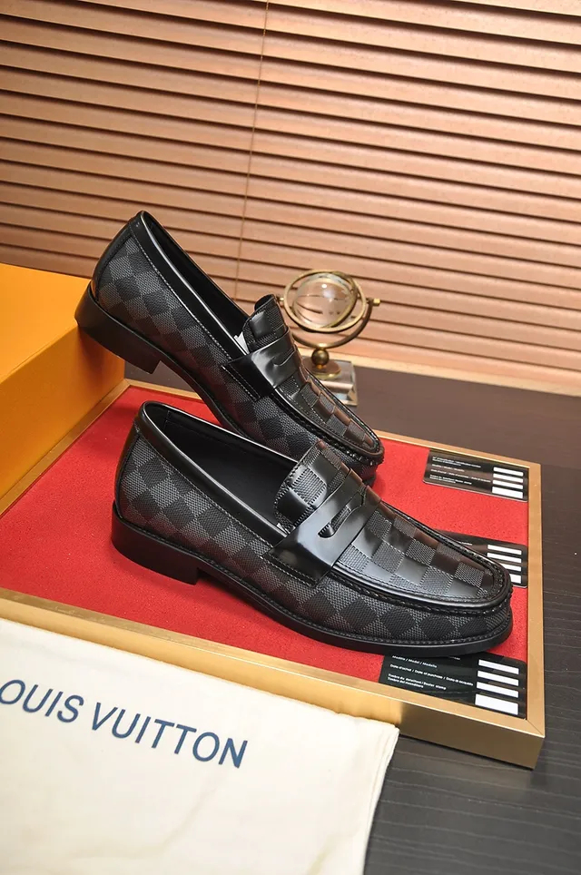 Louis Vuitton Monogram Canvas Patent Strap Loafers 4