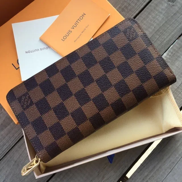 Louis Vuitton Monogram Canvas Zip-Around Long Wallet 8