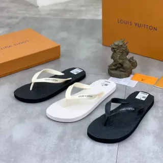 Louis Vuitton نعال ثونج منقوشة