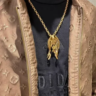 Louis Vuitton Monogram Jacquard Metallic Gold Jacket