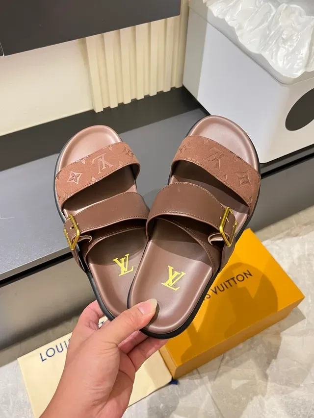 Louis Vuitton Monogram Sandales à Deux Brides Casual 5