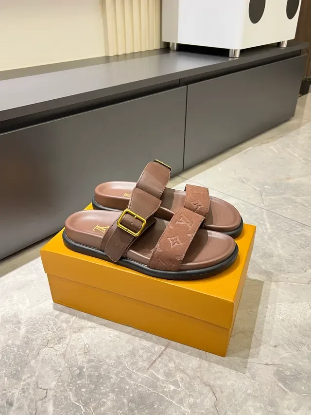 Louis Vuitton Monogram Sandales à Deux Brides Casual 15