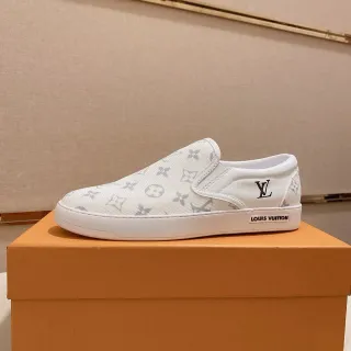 Louis Vuitton Run Away Monogram Lona Slip-On Lifestyle Zapatillas