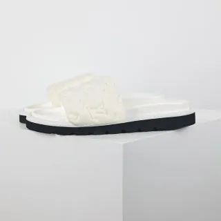 Louis Vuitton Run Away Slide Off-White 和黑色拖鞋
