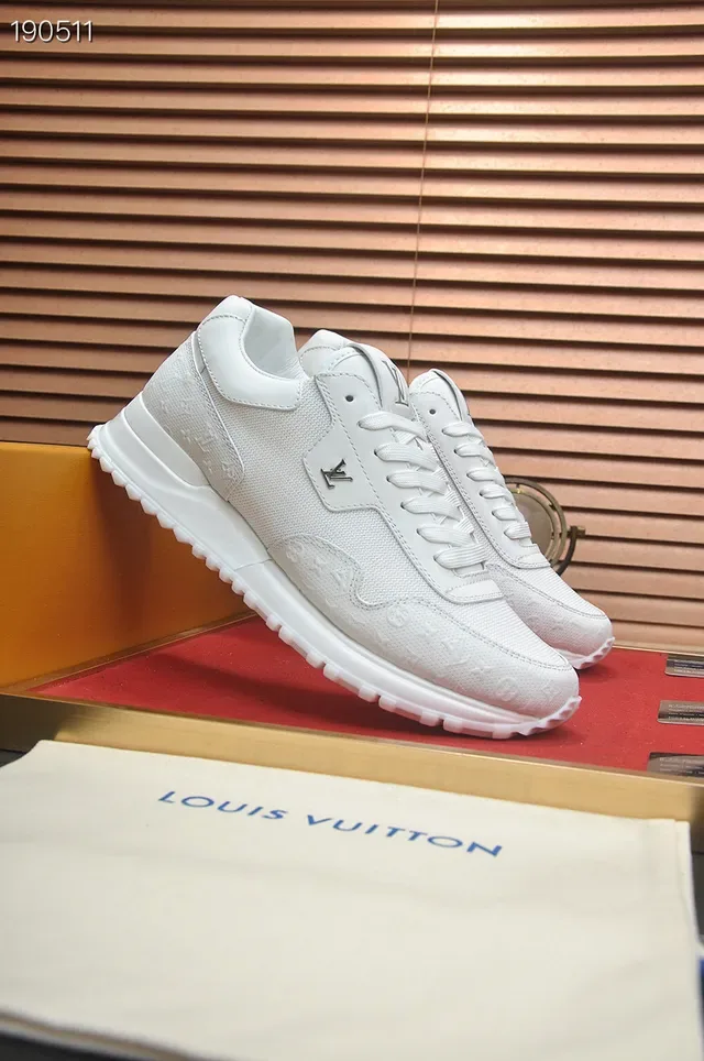 Louis Vuitton Run Away White Monogram Lifestyle Sneakers 8