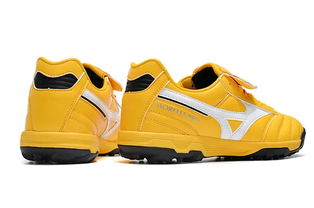 Mizuno Morelia Pro लाल सफेद कृत्रिम घास सॉकर जूते 5