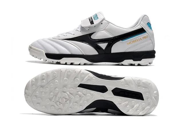 Mizuno Morelia Pro लाल सफेद कृत्रिम घास सॉकर जूते 20