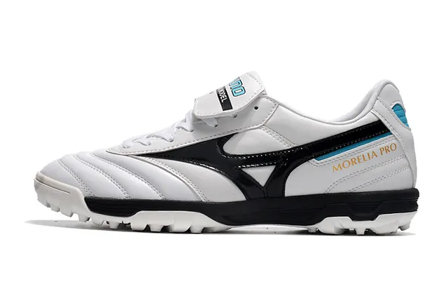 Mizuno Morelia Pro लाल सफेद कृत्रिम घास सॉकर जूते 21