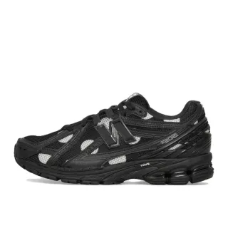 New Balance 1300 Preto Branco Malha e construção de sobreposição sintética acentos perfurados tênis de corrida