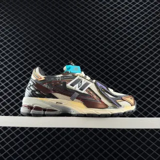 New Balance 1306A বেইজ বাদামি বেগুনি সোনালি মোটা স্নিকার