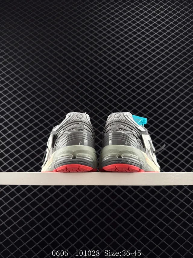New Balance 1306A بيج بني بنفسجي ذهبي حذاء رياضي سميك 3