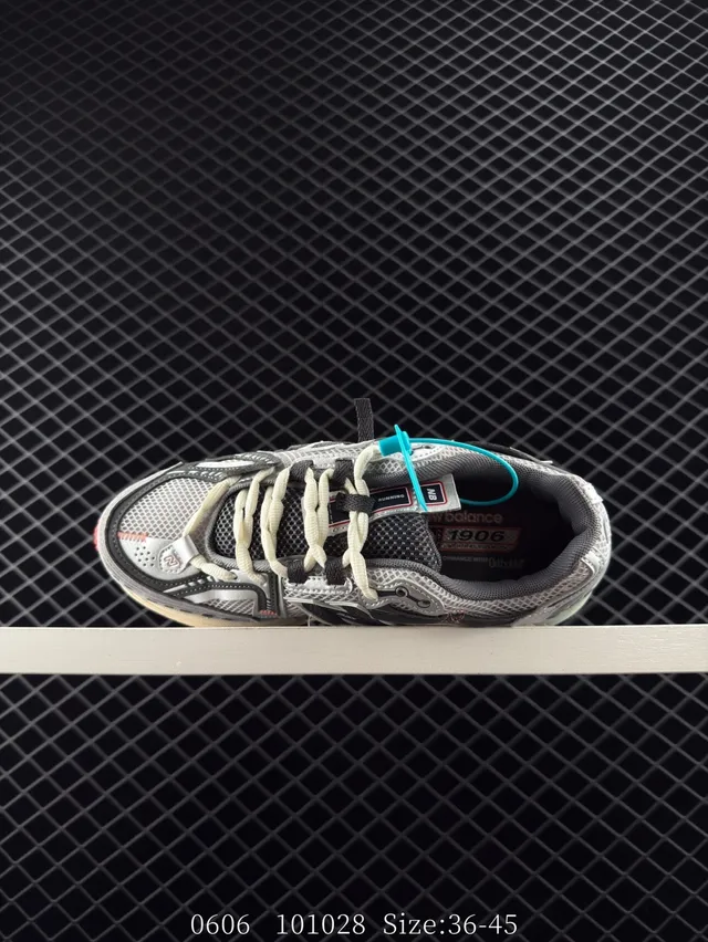 New Balance 1306A بيج بني بنفسجي ذهبي حذاء رياضي سميك 4