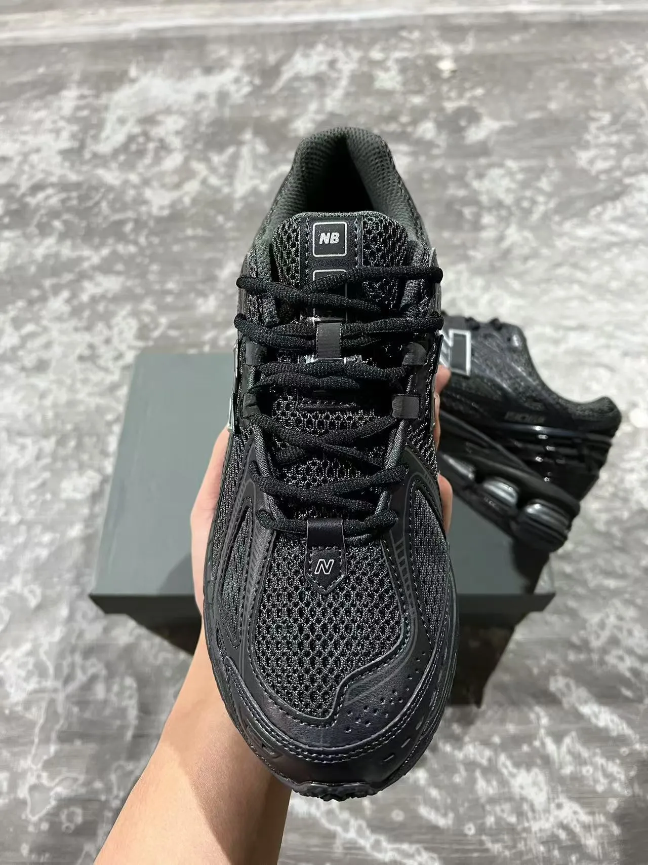New Balance 1906R Negro Monocromo Zapatos de correr 3